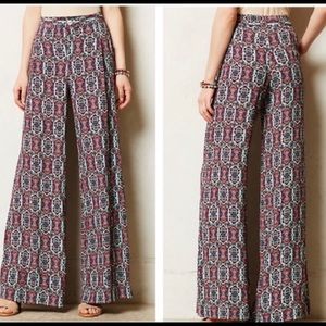 Anthropologie Elevenses Lightweight Trousers